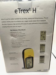 Garmin eTrex H Handheld Hiking GPS Waterproof Yellow/Black Box, Manuals