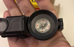 Optic Wonder 3 x 35 Vintage Wondascope Italy Compass Magnifying Binocular in Box