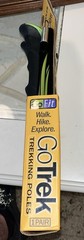 NEW GoFit Trekking Poles for Balance and Support Tri-Fold Design 42”-49” Length