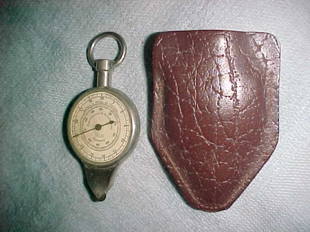 SELSI OPISOMETER – MAP READING TOOL and COMPASS – LEATHER POCKET POUCH