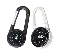 Carabiner Clip On Compass Hiking – Compact Compass Keychain Backpacks | Small