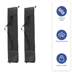 2 Pcs Alpenstock Buggy Bag Hiking Pole Carrying Case Travel Walking Stick