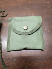 SE Military Lensatic And Prismatic Sighting Survival Emergency Compass And Pouch