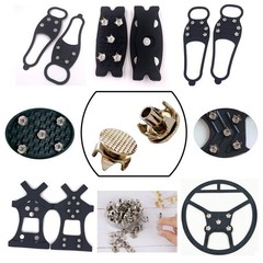 30 Set Ice Cleats Studs Spikes Replacement Snow Crampon Claw Point Nails Trac..