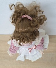 Artist doll porcelain doll 40 cm collector rarity Vintage