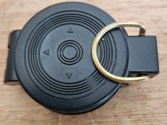Engineer Lensatic Directional Compass Tested Works Plastic Taiwan C.C. Camping