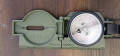CAMMENGA LENSATIC COMPASS – PHOSPHORESCENT MODEL 27 – SOUTHERN HEMISPHERE – OD