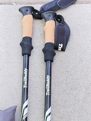 Set of Trail Buddy Trekking Poles 105-135CM Black – 12K