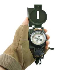 Military Lensatic Compass Tactical Survival Hiking Camping Navigation Tool