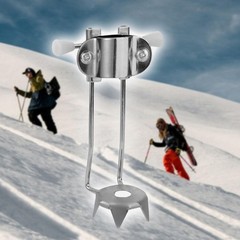 Cane Tip for Ice and Snow Metal for Crutches Walking Aid Trekking Pole