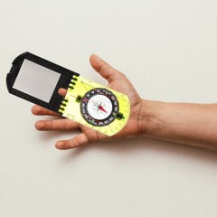 Multi-color Outdoor Pocket Compass Hiking Survival Sighting Map for
