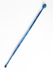 Unique Solid Titanium Walking Cane — Handcrafted