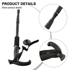 Adjustable Length Trekking Pole with Shock Resistance for Outdoor Activities