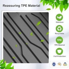 Backrest Liner for Buick Envision 2021-2026,TPE All Weather Backrest Mat