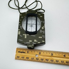 SE Military Lensatic And Prismatic Sighting Survival Emergency Compass And Pouch
