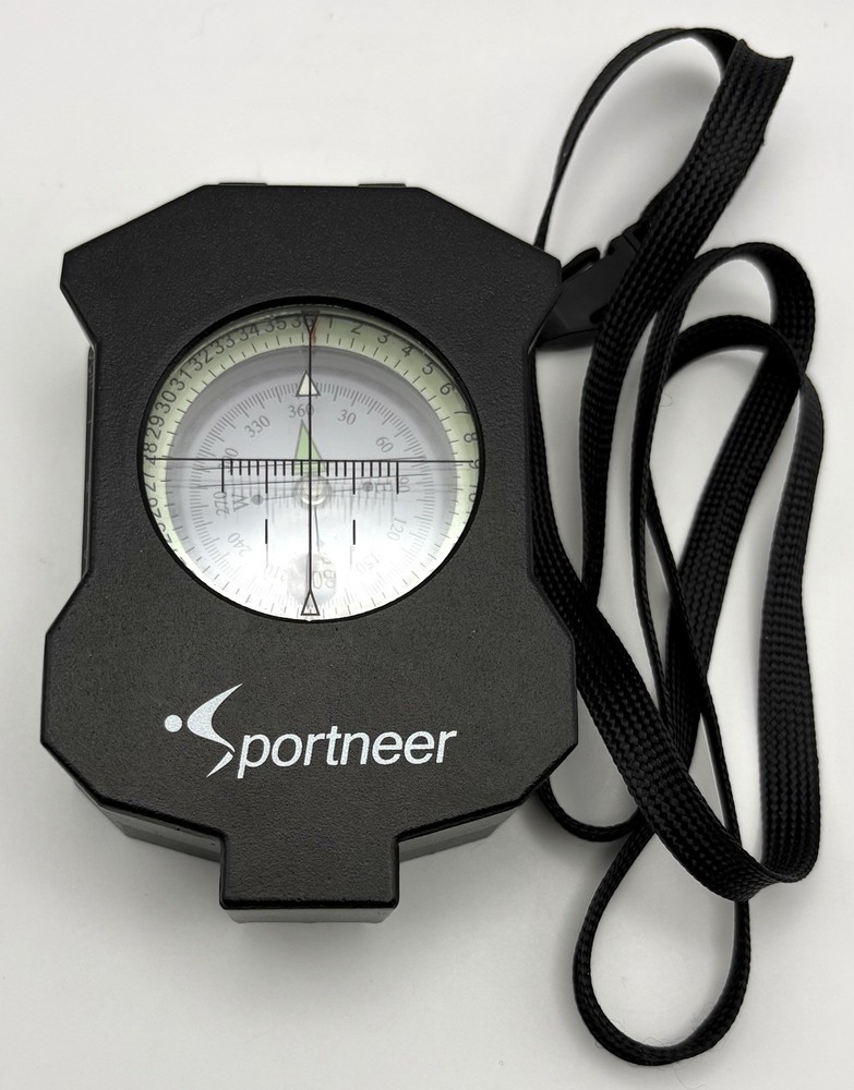Sportneer Military Style Multifunctional Compass With Clinometer & Lanyard