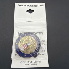 United States Seal Hiking Staff Medallion Badge Mount Collector’s Edition NEW