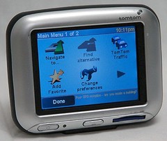 TomTom GO 300 Car Portable GPS Navigator 3.5″ LCD Screen Handheld unit USA Maps