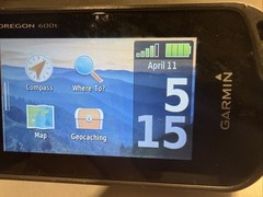 Garmin Oregon 600t Handheld GPS Tested Working.