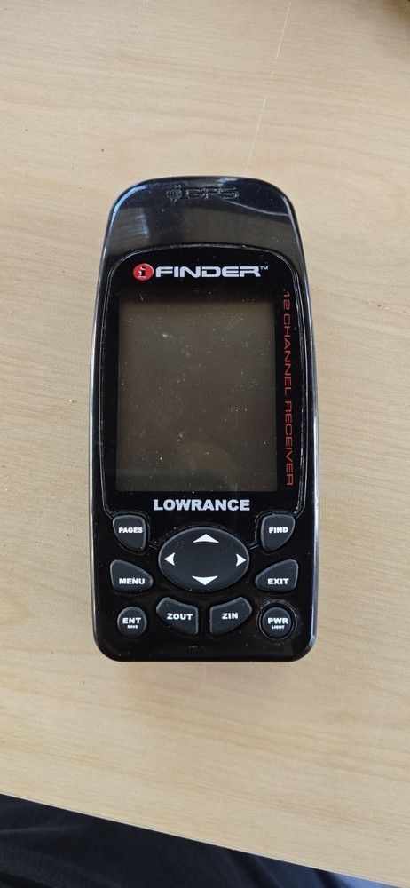 Lowrance iFINDER Handheld GPS 12-Channel Receiver Fishing Hunting WORKS