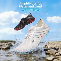 Water Shoes Unisex Quick-Dry Hiking Beach River Tracing Rubber Outsole