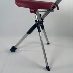 STEP2GOLD Ta-Da Chair Series 2, Portable Trekking Hiking Pole in Red 34.2″