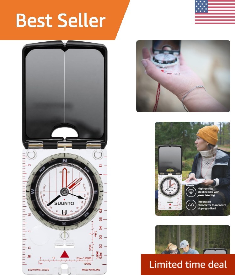 Professional Grade MC-2 Compass – Lightweight & Reliable for Every Expedition