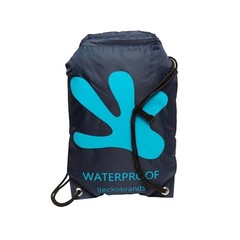 Embark 10L Drawstring Backpack – Waterproof, Lightweight Dry Navy/Neon Blue