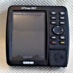 GARMIN GPSMAP 182C MARINE GPS NAVIGATION CHART PLOT FISHFINDER With a BLUECHART