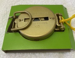 Lensatic Compass Model 14-829 With Box Excellent Condition & Box