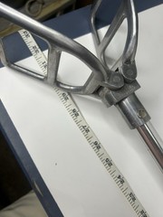 Vintage Shooting Walking Stick All Aluminum- Made in Japan Lightweight