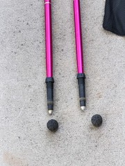 Sets of Covacure Trekking Poles 100-120CM Pink .. 5R