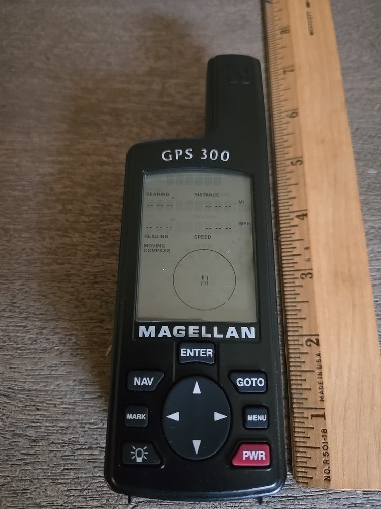 Magellan GPS 300 Handheld Tested/works See All Pics And Description