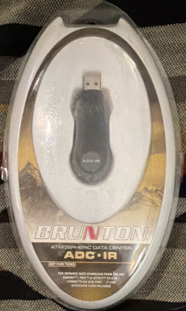 Brunton ADC IR Atmospheric Data Center USB Connectivity Black Plastic Device