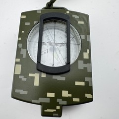 SE Military Lensatic And Prismatic Sighting Survival Emergency Compass And Pouch