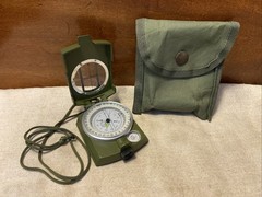 SE Camouflage Military Prismatic Sighting Compass Survivor Series W/Case