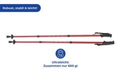 Maximex Telescopic Trekking Nordic Walking Poles Hiking Suspension Outdoor Grips