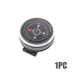 25mm Slide On Watch Band Strap Compass Protector Waterproof Outdoor Tool Black