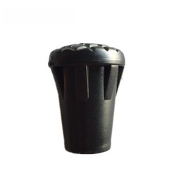 10pcs Outdoor Trekking Pole Covers Plastic Tip Protectors for Hiking Poles