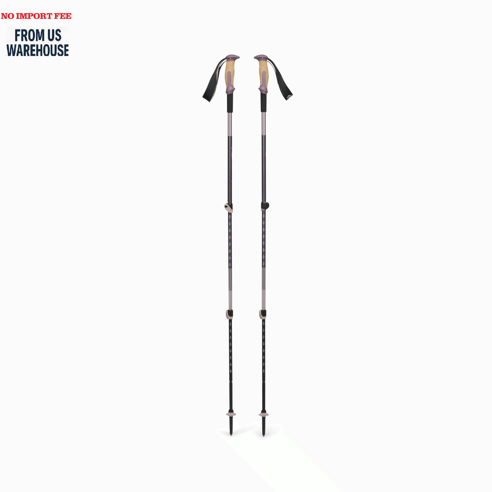 Black Diamond TRAIL VISTA SHOCK TREKKING POLES, Deep Woods