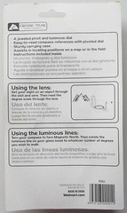 Lensatic Compass Liquid Filled With Luminous Dial – Ozark Trail – New in Package