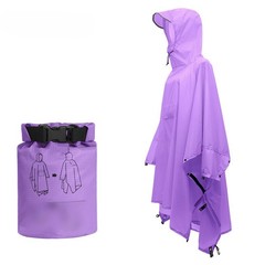 Adult Raincoat For Camping Activities Ground Cloth Lightweight Travel Raincoat