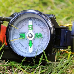 2024 New Style Outback MILITARY LENSATIC Ranger Compass with Ruler Army Green
