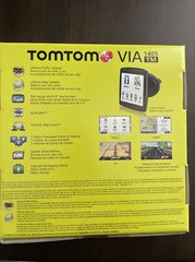 Tom Tom VIA 1405TM Portable GPS Navigator 4.3″ Touchscreen Lifetime Maps NEW