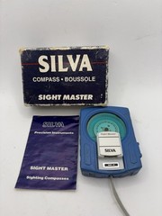 Vintage Sight Master Compass SM-P With Box