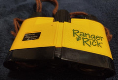 Binoculars with compass 4 Youth They work! VINTAGE My First, Ranger Rick, SPORTS