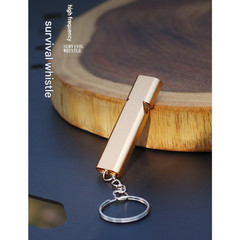 Survival Whistle High Pitch Sound Dual Tube Design Lightweight Compact