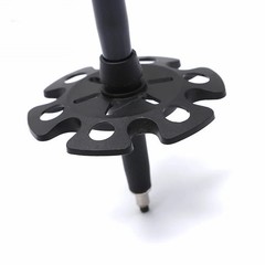 Foldable Hiking Stick Aluminum Alloy Cane, Cork Handle, Suitable for Hiking