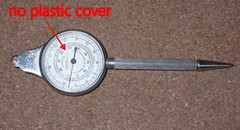 Vintage German Map Measurer Opisometer, Compass & Pencil