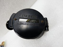 VTG Engineer Lensatic Compass Pocket size black Make in Japan